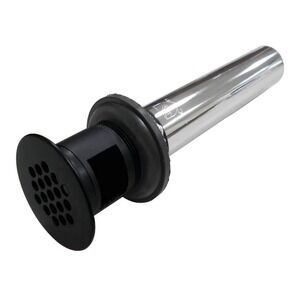 Kingston Brass KB5000MB 19 Hole Grid Strainer with Overflow 17 Gauge Matte Black